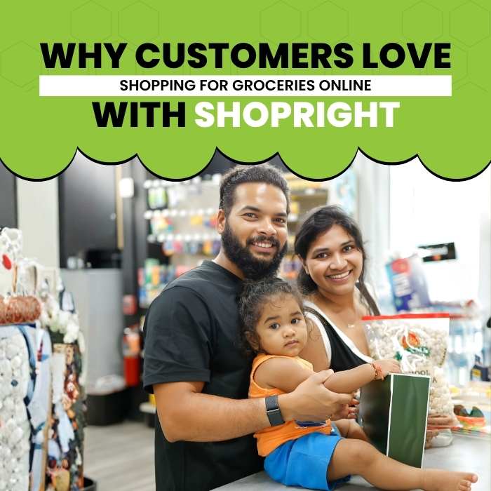 ShopRight's online grocery shopping experience